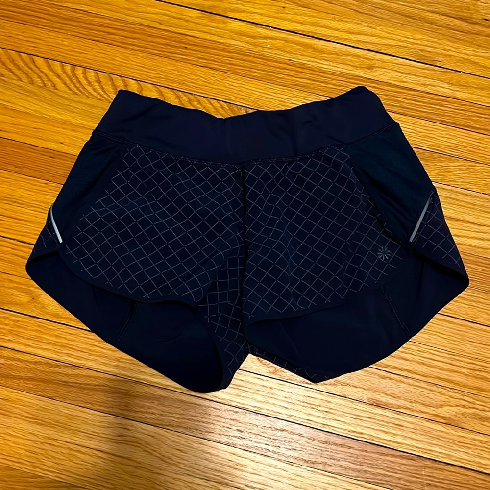 Athleta xs athletic shorts navy blue